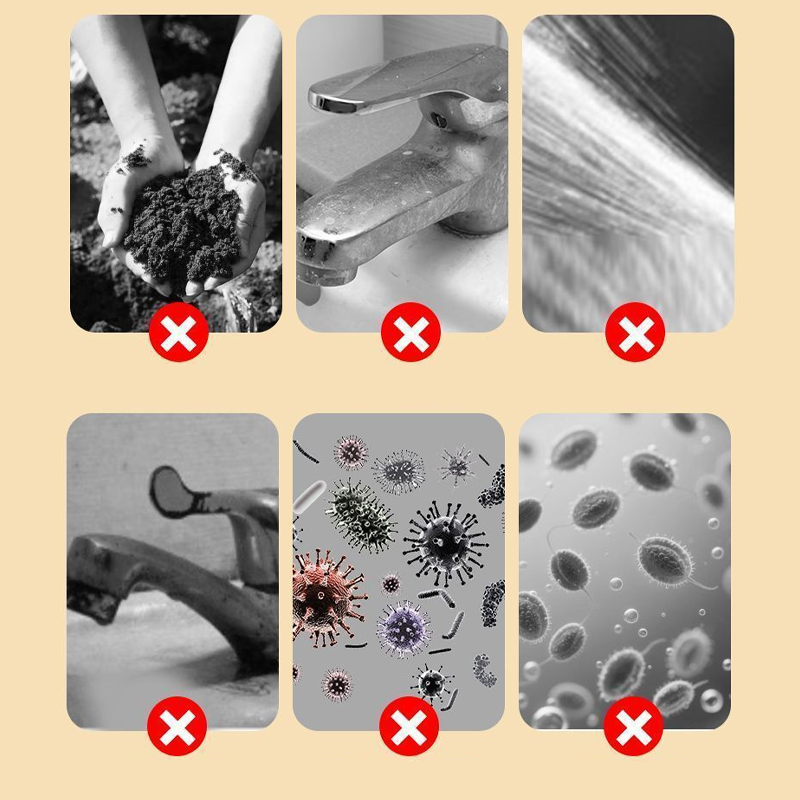 ⏰⚡50K+ SOLD!💥Anti-Splash Kitchen Faucet Cotton Filter for Sediment & Rust Removal