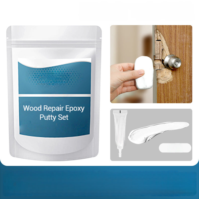 🛠️ BUY 2 GET 1 FREE! ✨ Wood Repair Epoxy Putty Set – High strength & moldable – Sands smooth, ideal for fixing furniture, floors or crafts – stainable and waterproof 🌲