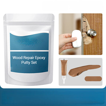 🛠️ BUY 2 GET 1 FREE! ✨ Wood Repair Epoxy Putty Set – High strength & moldable – Sands smooth, ideal for fixing furniture, floors or crafts – stainable and waterproof 🌲