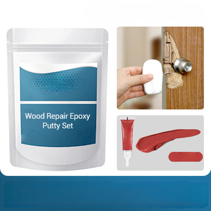 🛠️ BUY 2 GET 1 FREE! ✨ Wood Repair Epoxy Putty Set – High strength & moldable – Sands smooth, ideal for fixing furniture, floors or crafts – stainable and waterproof 🌲