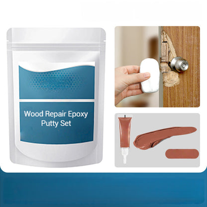 🛠️ BUY 2 GET 1 FREE! ✨ Wood Repair Epoxy Putty Set – High strength & moldable – Sands smooth, ideal for fixing furniture, floors or crafts – stainable and waterproof 🌲