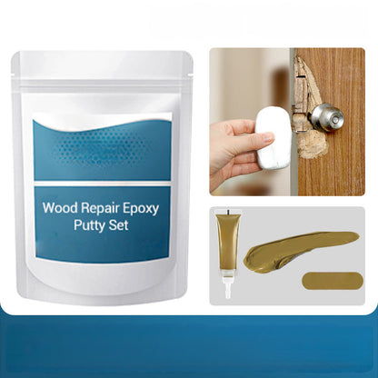 🛠️ BUY 2 GET 1 FREE! ✨ Wood Repair Epoxy Putty Set – High strength & moldable – Sands smooth, ideal for fixing furniture, floors or crafts – stainable and waterproof 🌲