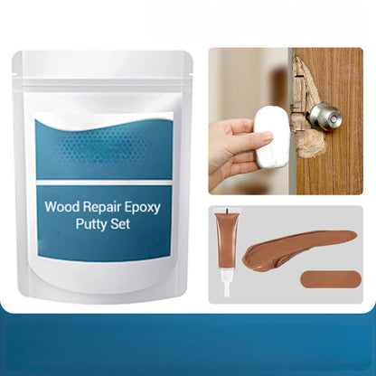 🛠️ BUY 2 GET 1 FREE! ✨ Wood Repair Epoxy Putty Set – High strength & moldable – Sands smooth, ideal for fixing furniture, floors or crafts – stainable and waterproof 🌲