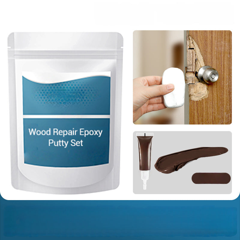 🛠️ BUY 2 GET 1 FREE! ✨ Wood Repair Epoxy Putty Set – High strength & moldable – Sands smooth, ideal for fixing furniture, floors or crafts – stainable and waterproof 🌲