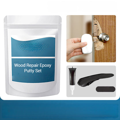 🛠️ BUY 2 GET 1 FREE! ✨ Wood Repair Epoxy Putty Set – High strength & moldable – Sands smooth, ideal for fixing furniture, floors or crafts – stainable and waterproof 🌲