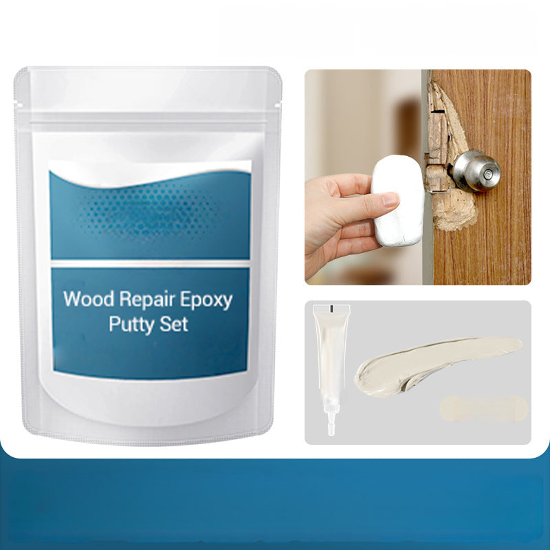 🛠️ BUY 2 GET 1 FREE! ✨ Wood Repair Epoxy Putty Set – High strength & moldable – Sands smooth, ideal for fixing furniture, floors or crafts – stainable and waterproof 🌲