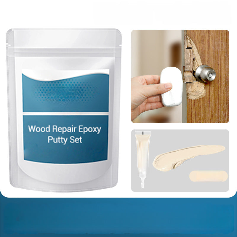 🛠️ BUY 2 GET 1 FREE! ✨ Wood Repair Epoxy Putty Set – High strength & moldable – Sands smooth, ideal for fixing furniture, floors or crafts – stainable and waterproof 🌲