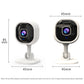 📹🔒Wireless Smart HD Security Camera – 360° rotation, night vision & 2‑way audio