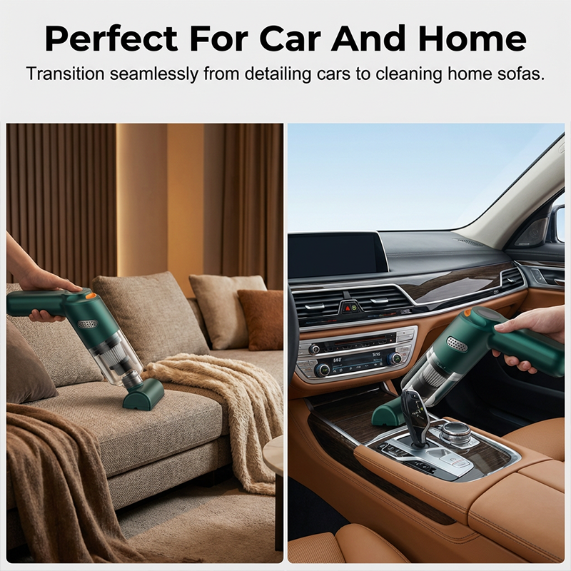 🚗 LIMITED-TIME 50% OFF! 💨 Cordless Car Vacuum – Strong Suction, Lightweight, Washable Filter ✨