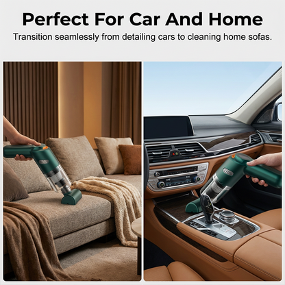 🚗 LIMITED-TIME 50% OFF! 💨 Cordless Car Vacuum – Strong Suction, Lightweight, Washable Filter ✨