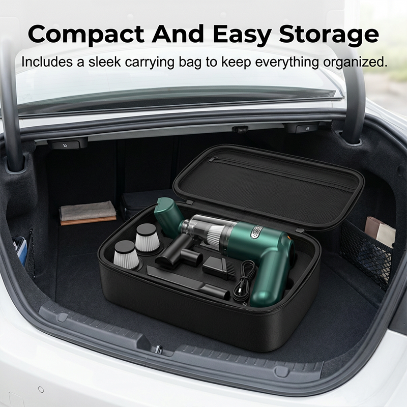 🚗 LIMITED-TIME 50% OFF! 💨 Cordless Car Vacuum – Strong Suction, Lightweight, Washable Filter ✨