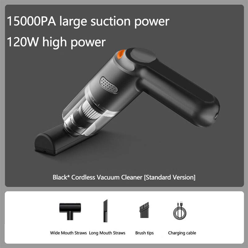 🚗 LIMITED-TIME 50% OFF! 💨 Cordless Car Vacuum – Strong Suction, Lightweight, Washable Filter ✨