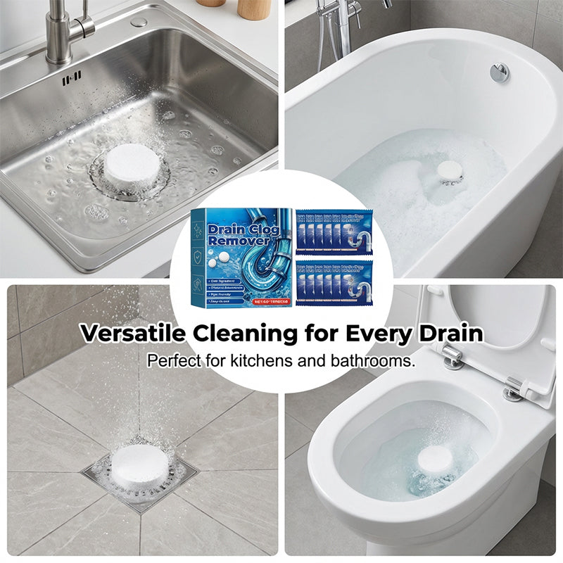 🔥2026 HOT SALE!!!🔥Effervescent Drain Clog Remover Tablets
