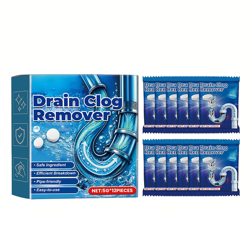 🔥2026 HOT SALE!!!🔥Effervescent Drain Clog Remover Tablets