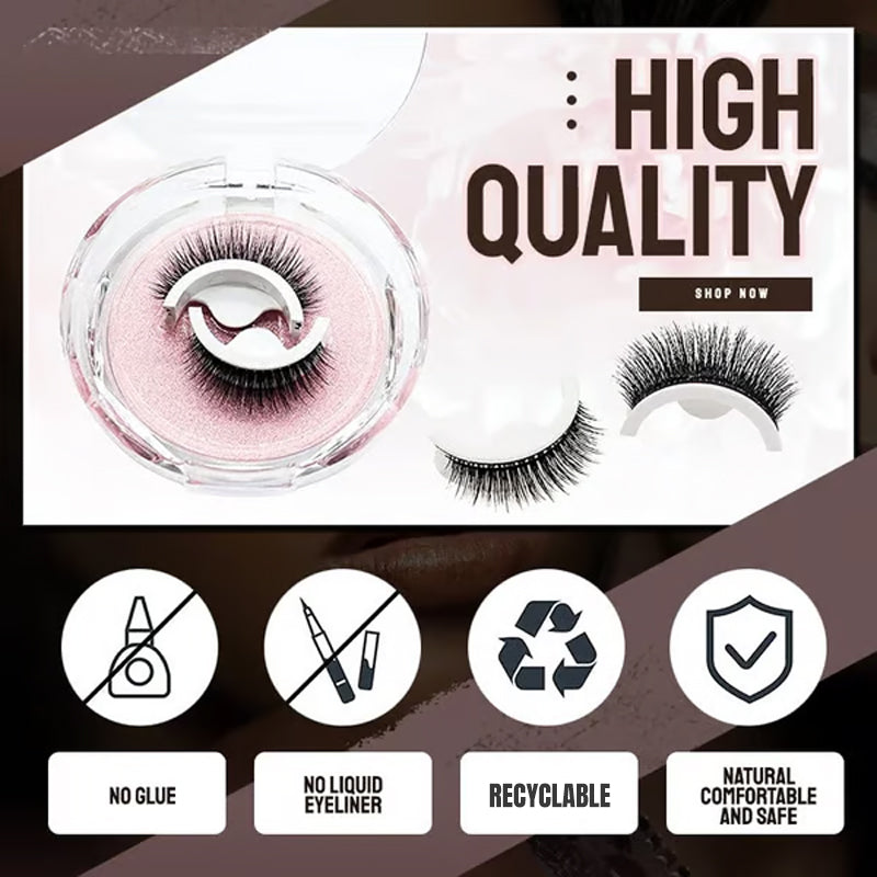 🔥2026 Hot Sale 50% OFF✨⚡ 50K+ SOLD! 🎁Reusable Self-Adhesive False Eyelashes