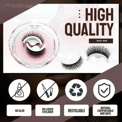 🔥2026 Hot Sale 50% OFF✨⚡ 50K+ SOLD! 🎁Reusable Self-Adhesive False Eyelashes