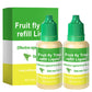 Fruit Fly Trap Refill Liquid Set for Indoors