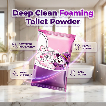 📢📢50% OFF !! ⏰🔥Automatic Foaming Toilet Bowl Cleaner Powder