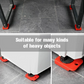 🥳HOT SALE! Furniture Lifter Sliders – Effortless Heavy Furniture Moving with 360° Swivel Sliders, Protect Floors & Save Your Back! 🪑✨