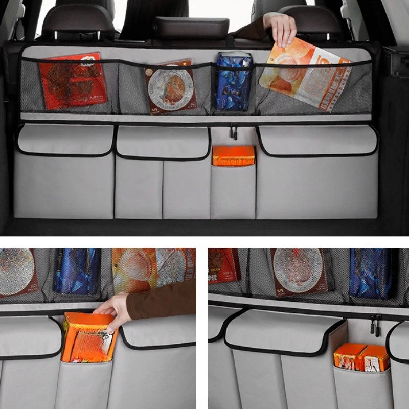🚗 50% OFF! 📦Car Trunk Organizer Bag – Turn A Messy Trunk Into A Clean & Organized Space