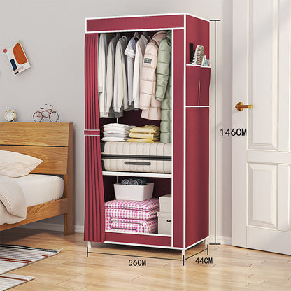 Portable Wardrobe with 3 Drawers
