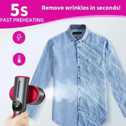 🔥 50% OFF! 2-in-1 Steam Iron & Steamer – 5s Heat-Up & Powerful Steam