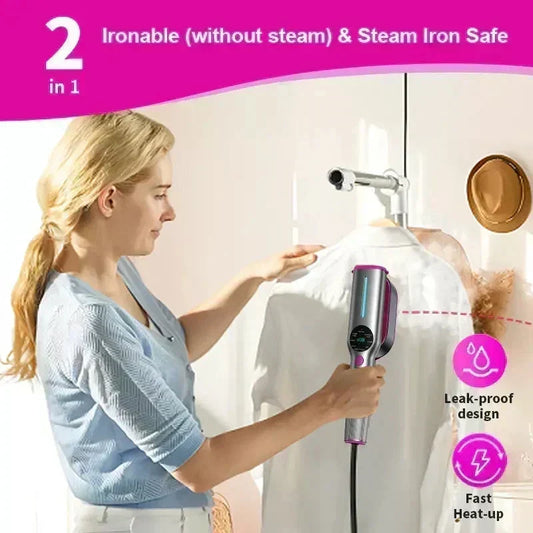 🔥 50% OFF! 2-in-1 Steam Iron & Steamer – 5s Heat-Up & Powerful Steam