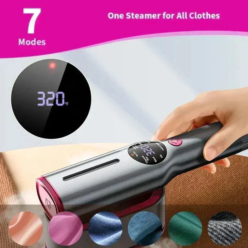 🔥 50% OFF! 2-in-1 Steam Iron & Steamer – 5s Heat-Up & Powerful Steam