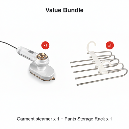 🔥 50% OFF! 2-in-1 Steam Iron & Steamer – 5s Heat-Up & Powerful Steam