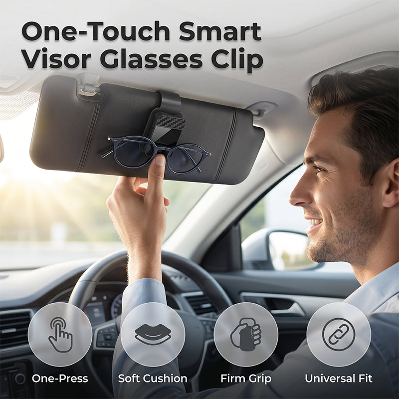 🕶️Car Sun Visor Sunglasses Clip