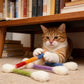 😻Interactive Swab Cat Toy with Catnip
