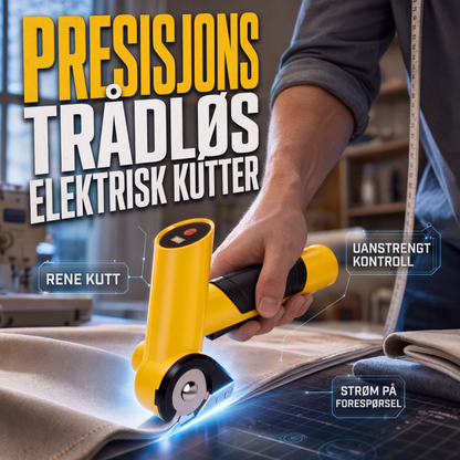 🔋 Precision Cordless Electric Cutter – ABS + Steel – Ø 4 cm Blade & USB-C Charging – For Paper, Fabric, and Carpet 🏠