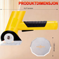 🔋 Precision Cordless Electric Cutter – ABS + Steel – Ø 4 cm Blade & USB-C Charging – For Paper, Fabric, and Carpet 🏠