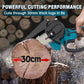 🥳HOT SALE! 6-inch Cordless Mini Chainsaw with 2 Batteries – Safety Lock, Cuts Branches in Seconds! 🌳⚡