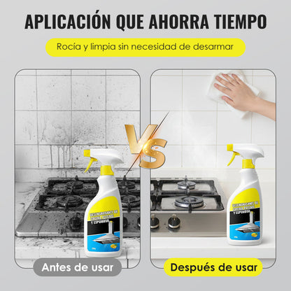 Desengrasante de Cocina Potente y Espumoso