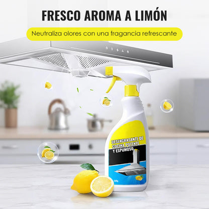 Desengrasante de Cocina Potente y Espumoso