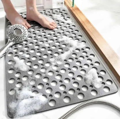 🛁🚿Premium Anti Slip Shower Safety Mat with Strong Suction Cups🧼