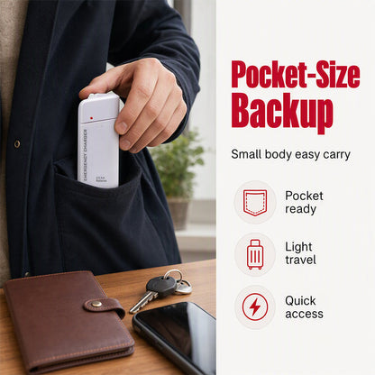 🥳HOT SALE! Portable Emergency Phone Charger AA Battery Powered Power Bank with LED Flashlight – Backup Power & Light Anywhere! 🔋✨