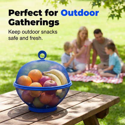 🍎 LIMITED‑TIME 50% OFF! 🧺 Fruit Basket with Lid – Breathable, Drainable, Insect Proof 🍇