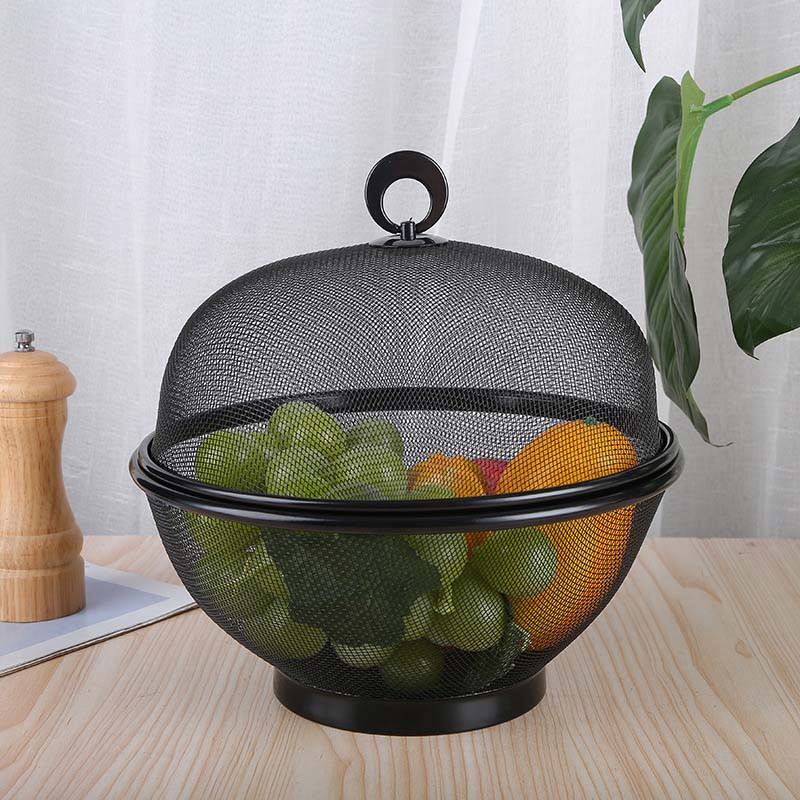 🍎 LIMITED‑TIME 50% OFF! 🧺 Fruit Basket with Lid – Breathable, Drainable, Insect Proof 🍇
