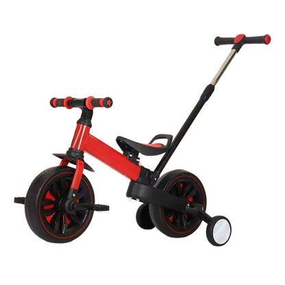 🚲✨ 3-in-1 Kids' Tricycle – Ultra-lightweight (2.8 kg) & foldable design for on-the-go use | From balance bike to handcart