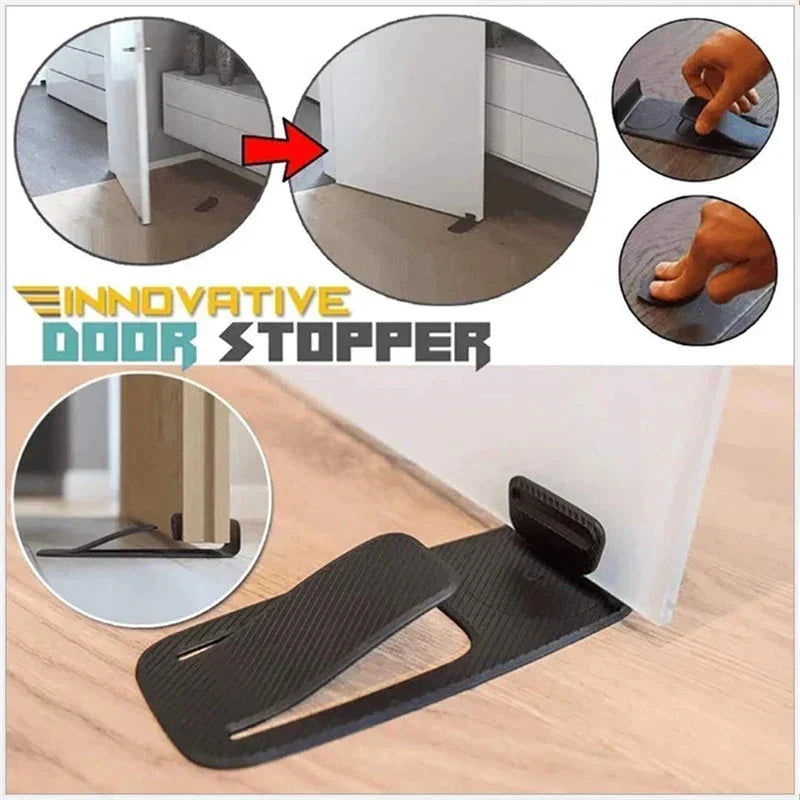 🥳2026 HOT SALE🥳💞50K+ SOLD! 🚪🎁 50% OFF! Door Stopper Protector –  No-drill, residue-free & holds doors open. Safe & simple – stock up & save! 🏠✅