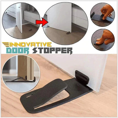 🥳2026 HOT SALE🥳💞50K+ SOLD! 🚪🎁 50% OFF! Door Stopper Protector –  No-drill, residue-free & holds doors open. Safe & simple – stock up & save! 🏠✅