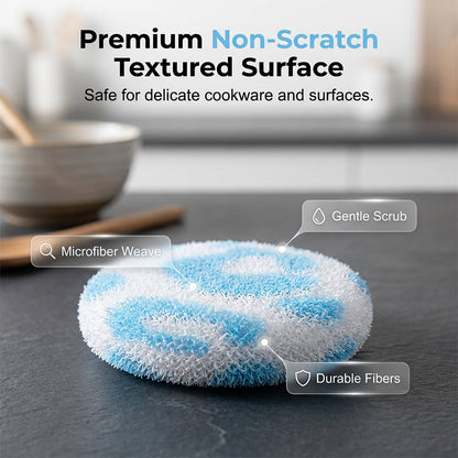 🧽 Spherical Kitchen Scrubber for Tough Everyday Messes