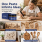 🔥50% OFF! Heat-Activated Wood Burning Paste – DIY Pyrography on Wood, Leather & Canvas with Heat Gun! 🎨✨
