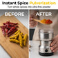 🔥50% OFF! Stainless Steel Multi-Purpose Electric Grinder – Grind Coffee, Spices, Nuts & Grains in Seconds! ⚡🍳