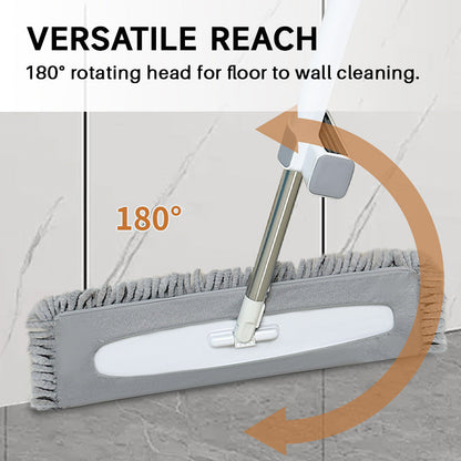 2-in-1 Flat Mop for Floor Cleaning