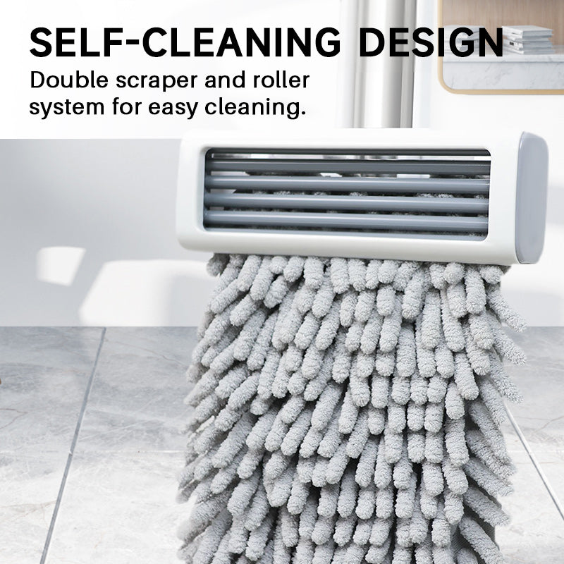 2-in-1 Flat Mop for Floor Cleaning