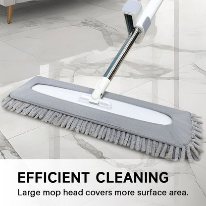 2-in-1 Flat Mop for Floor Cleaning
