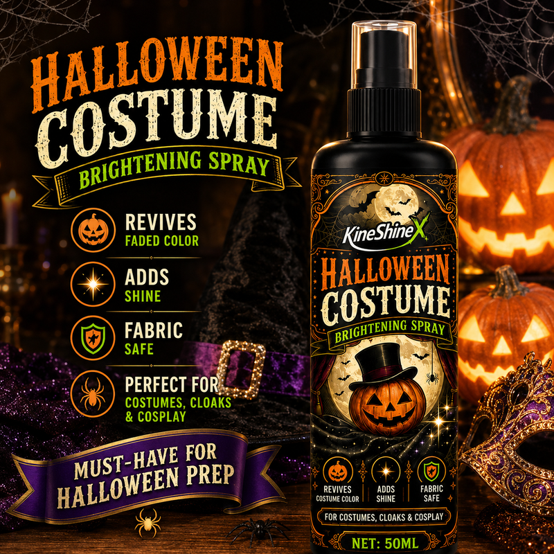 🎃🔥50% OFF! Halloween Costume Reviving Spray – Spray, Smooth, Hang! Removes Wrinkles & Odors in Minutes! ✨🧙‍♀️